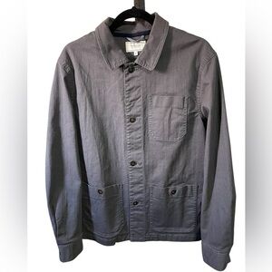 Frank & Oak Gray Jacket Sz Med